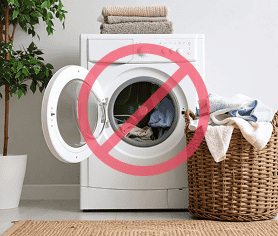 使い捨てで洗濯不要